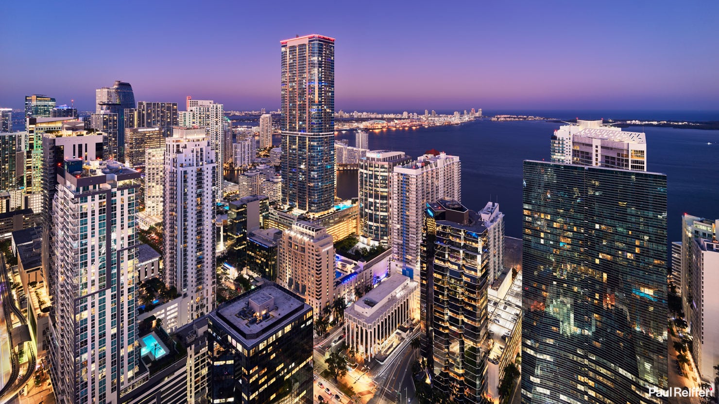 Miami skyline highlighting translation and interpretation services across Florida